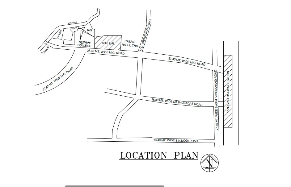 Modi Rashmi Heights Location Image