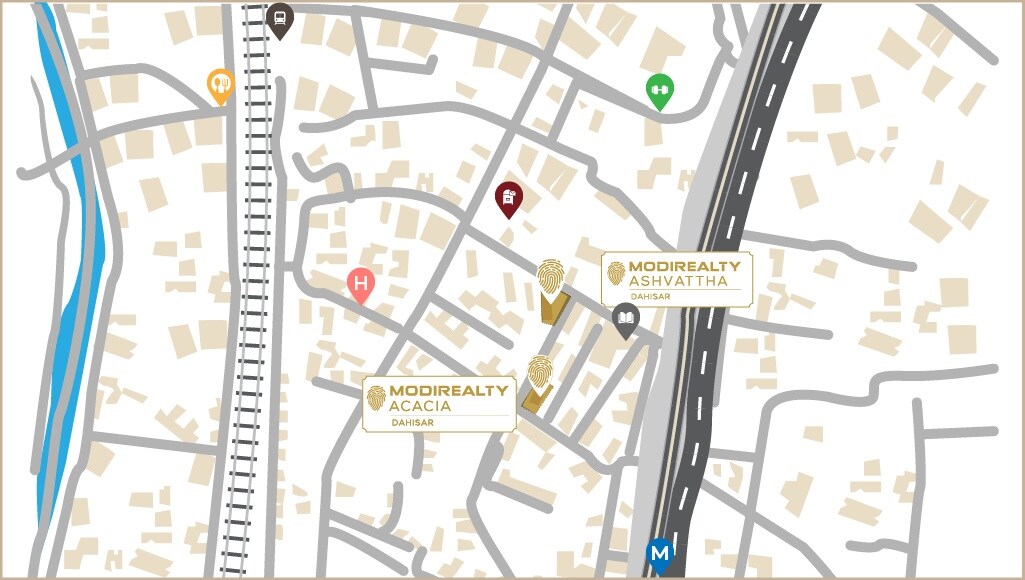 Modirealty Acacia Location Image