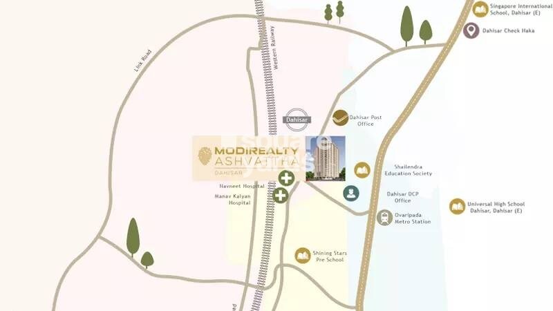 Modirealty Ashvattha Location Image