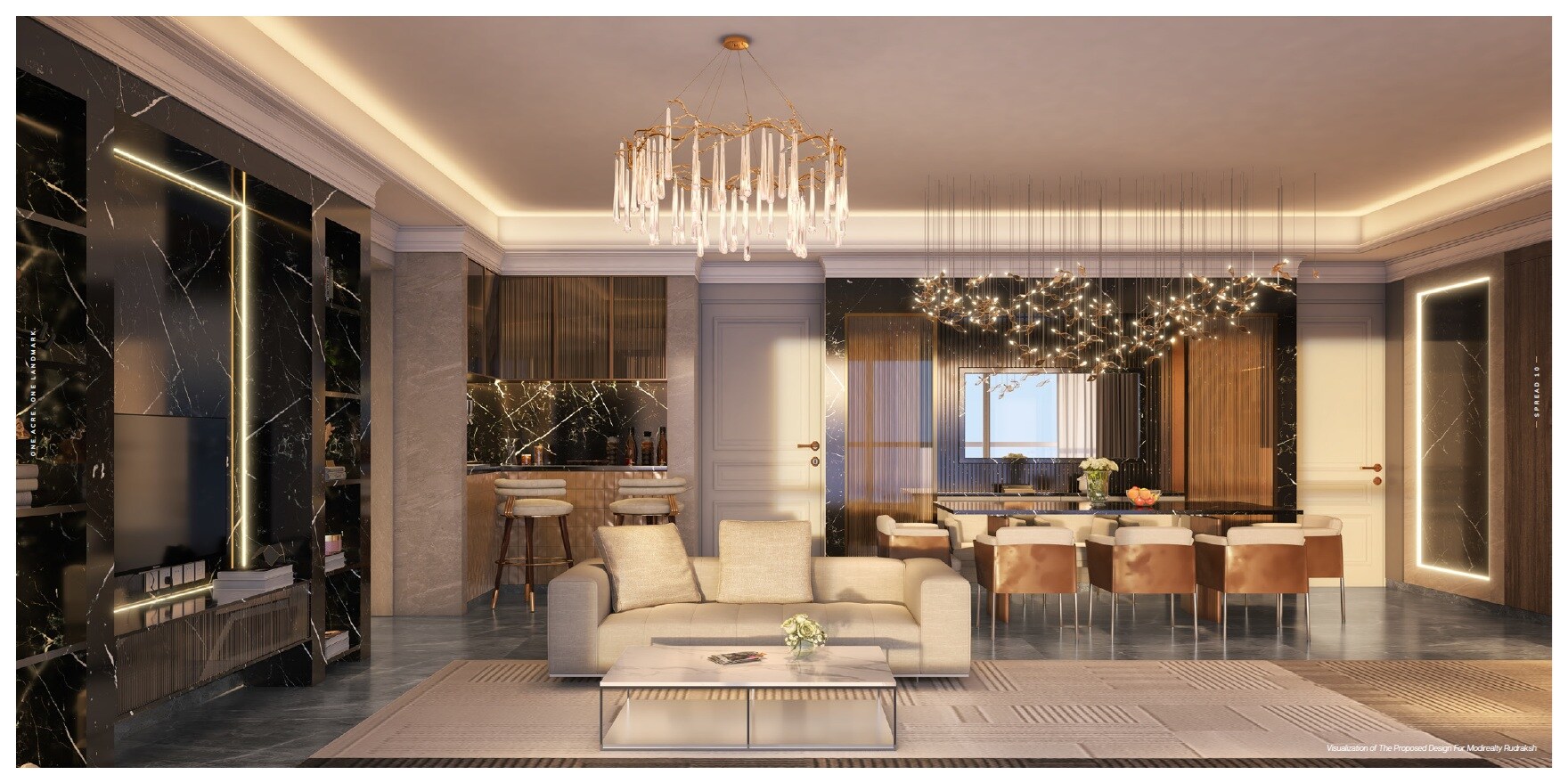 Modirealty Rudraksh Apartment Interiors 3