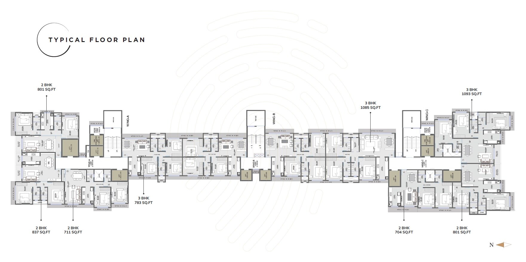 Modirealty Rudraksh Floor Plans