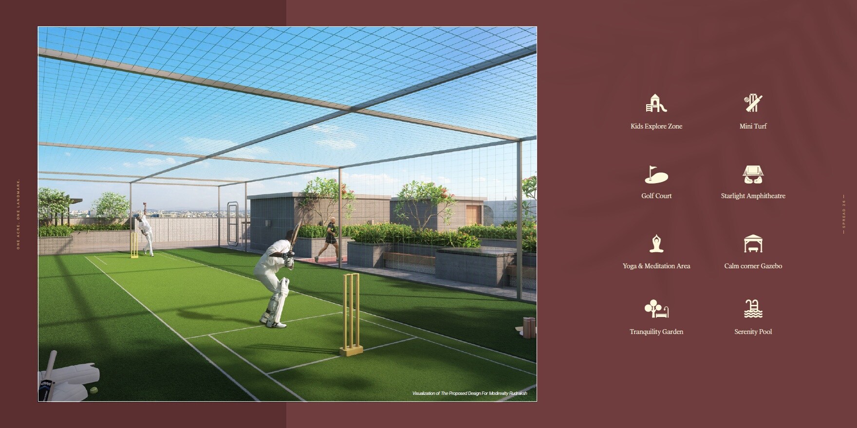 Modirealty Rudraksh Sports facilities Image
