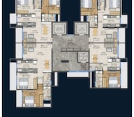 Modis Rashmi Square Floor Plans