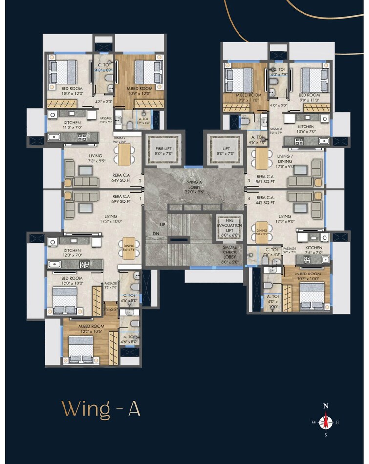 Modis Rashmi Square Floor Plans 1