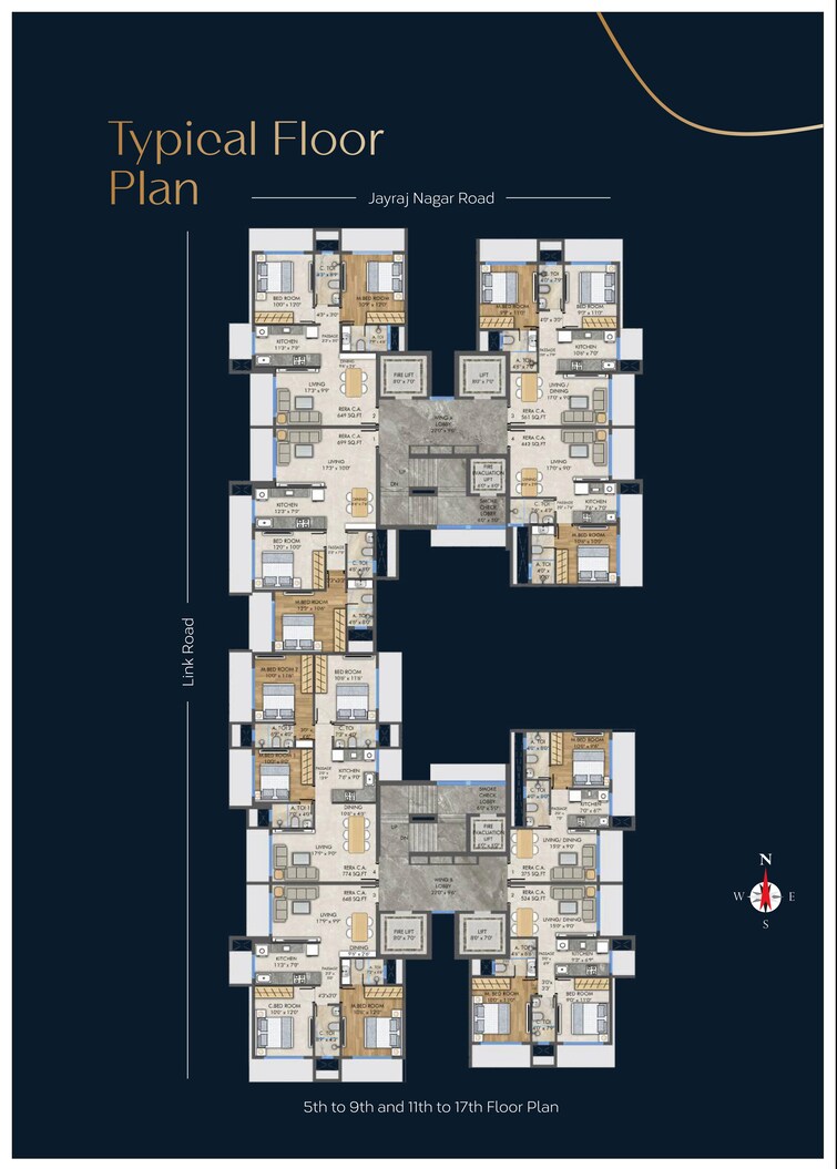 Modis Rashmi Square Floor Plans 2
