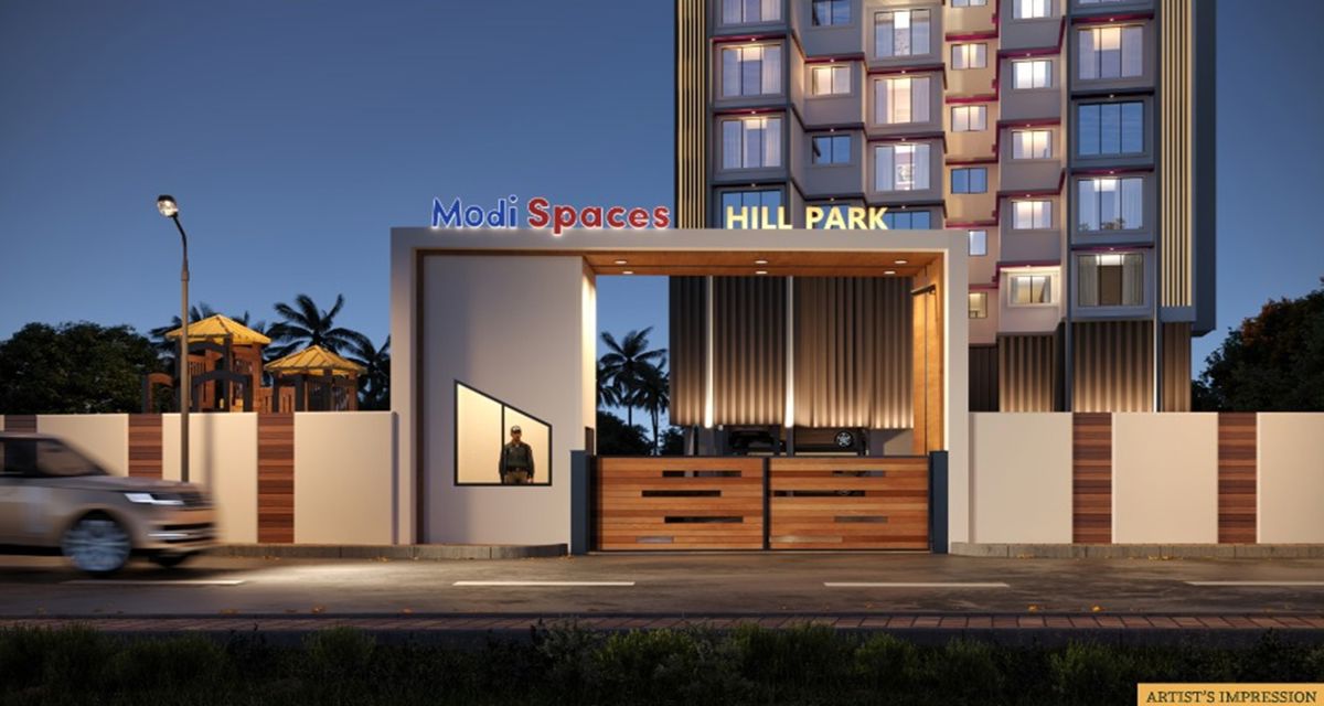 Modispaces Hill Park Entrance View