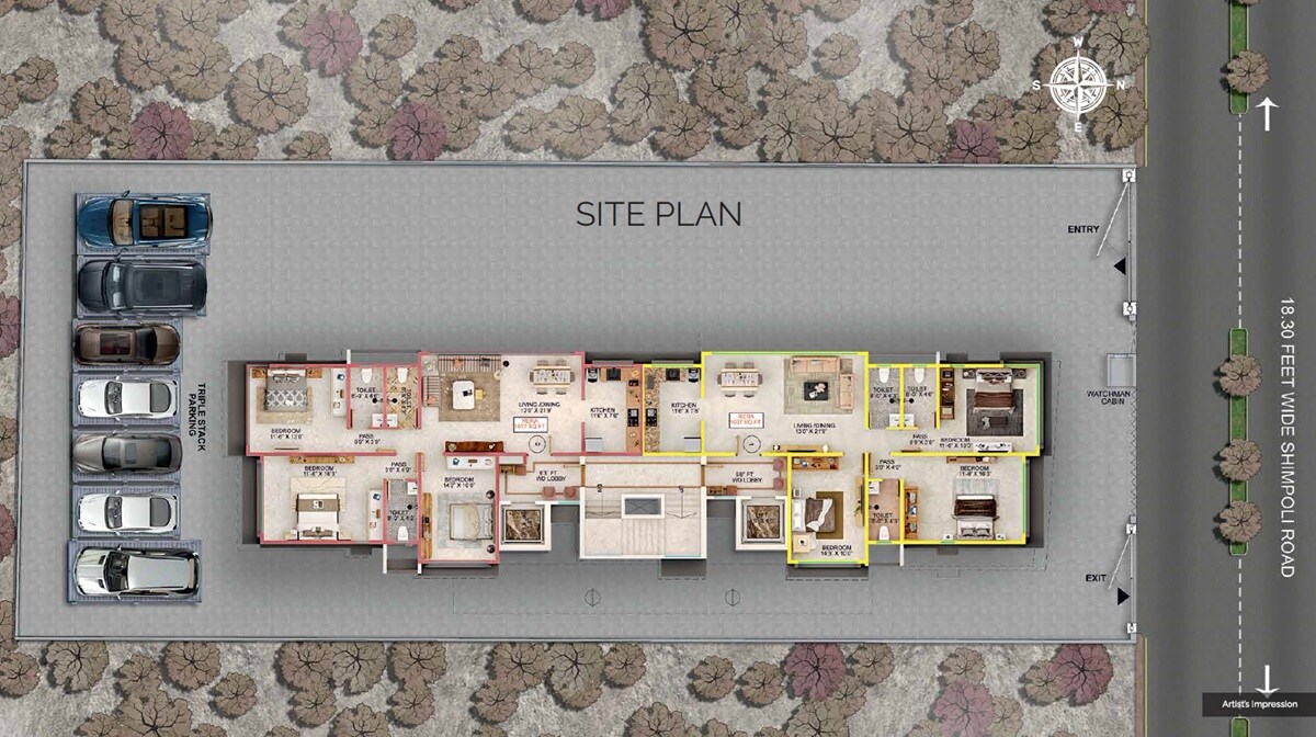 Modispaces Nile Master Plan Image