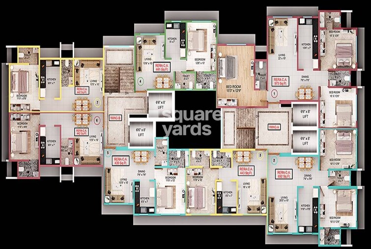 Modispaces Valley View Floor Plans