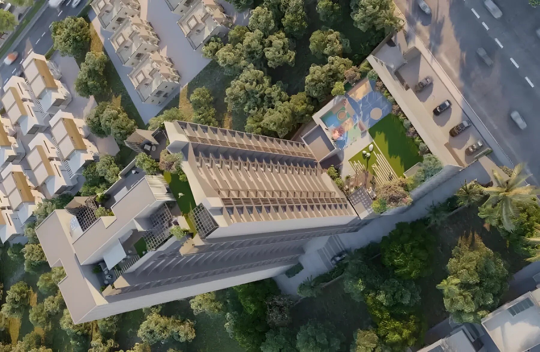 Mohini Zen Vrindavan Tower View