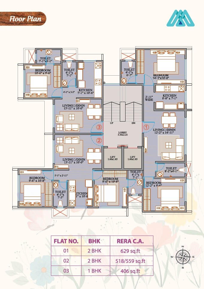 Monarch Rosewood Floor Plans