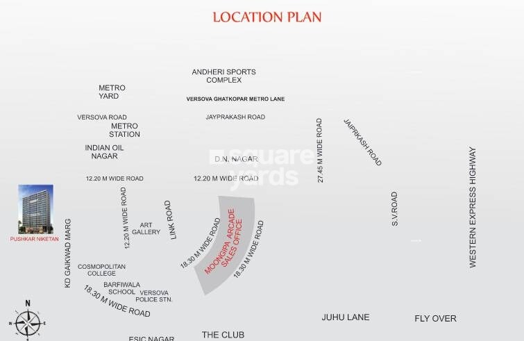 Moongipa Pushkar Niketan Location Image