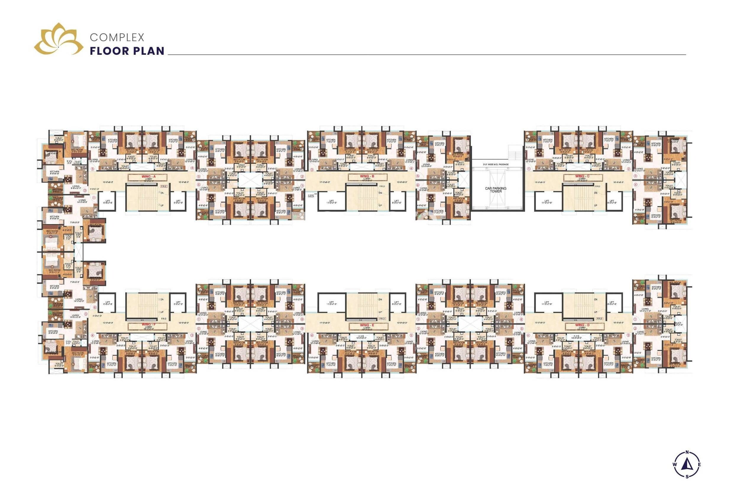 MPCHFLS Galaxy Heights Floor Plans