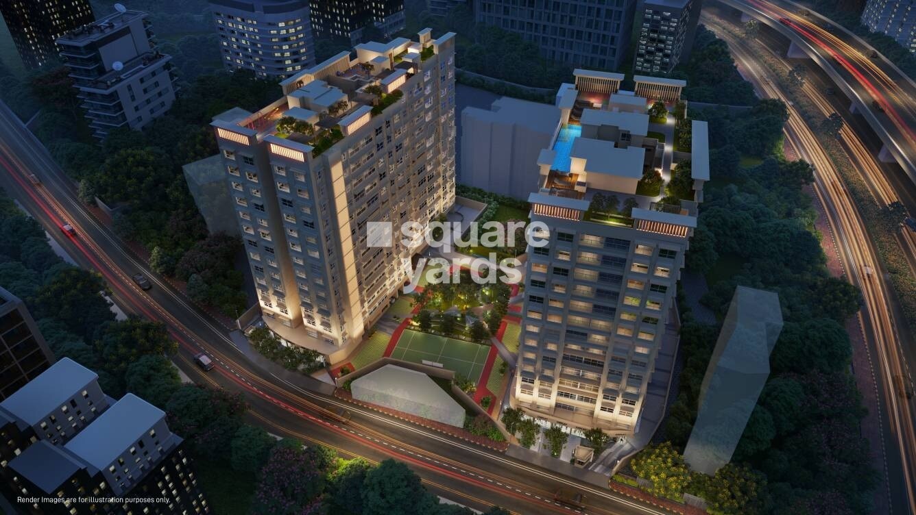 MS Courtyard Tower View 2