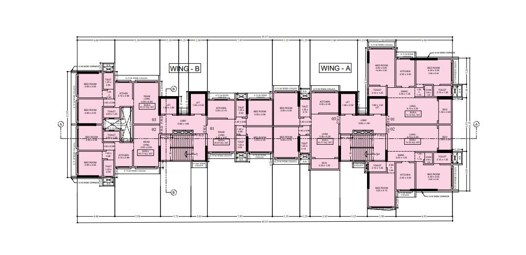 MS Devki Nagar CHS Floor Plans