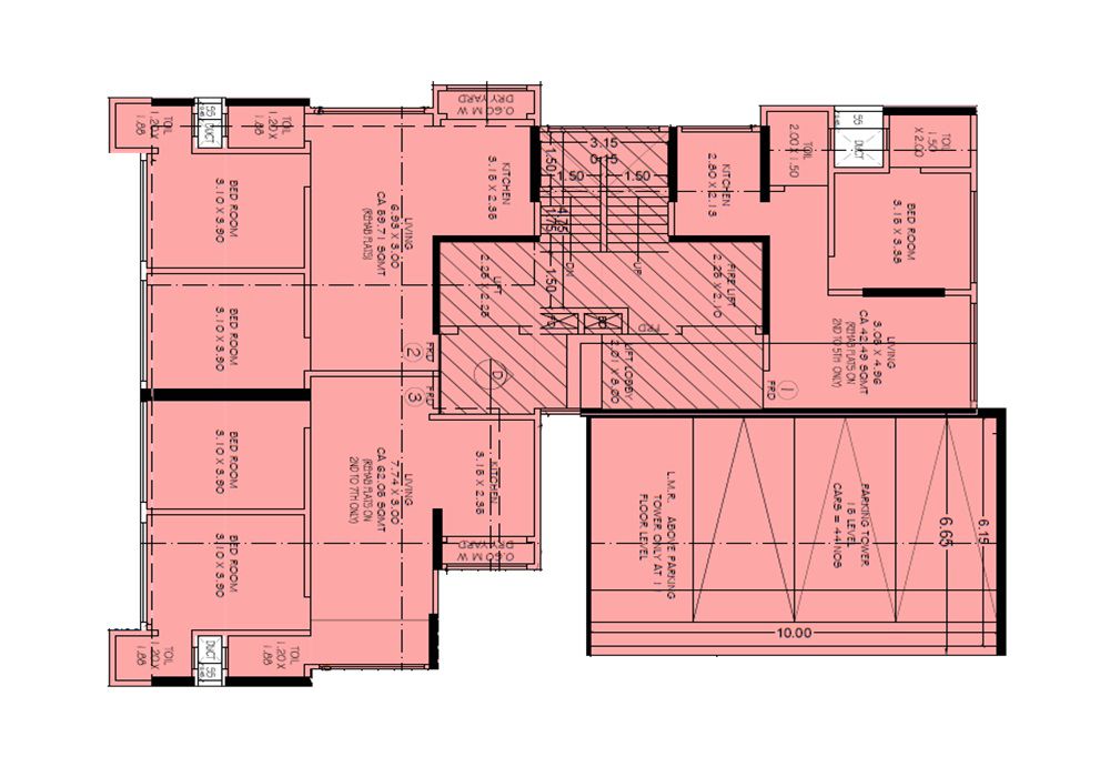 MS Mody Mickey Heights Floor Plans