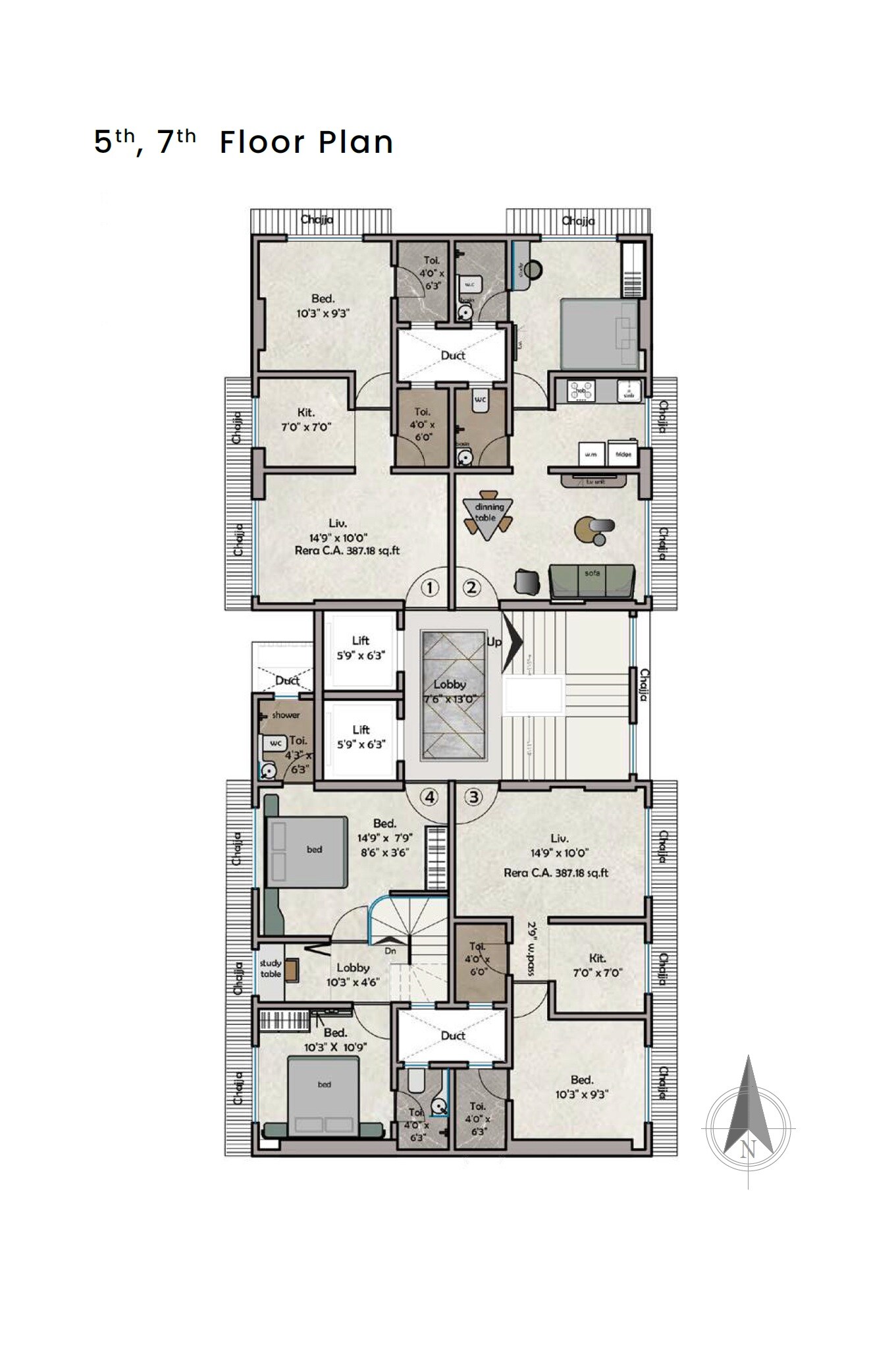 MS Mody Mickey Links Floor Plans