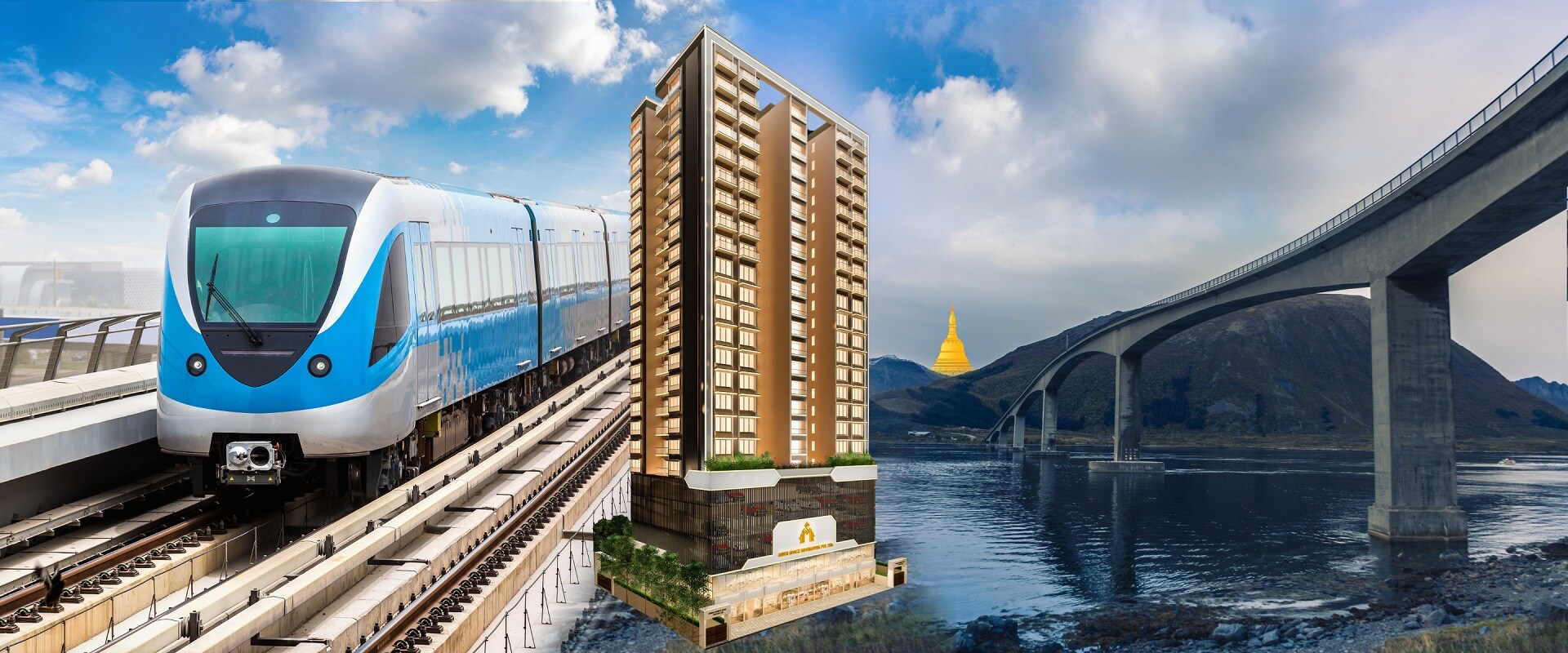 Multi Space Gaurav Galaxy Apartment Exteriors