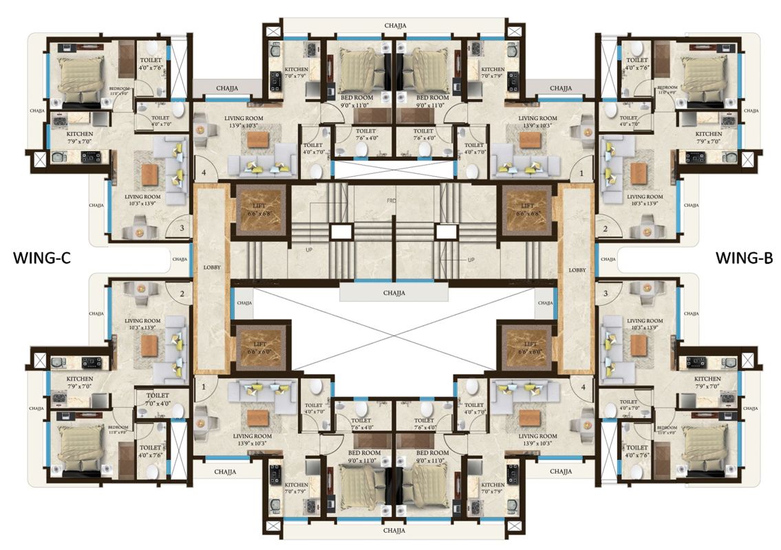 MVQ Western Heights Floor Plans