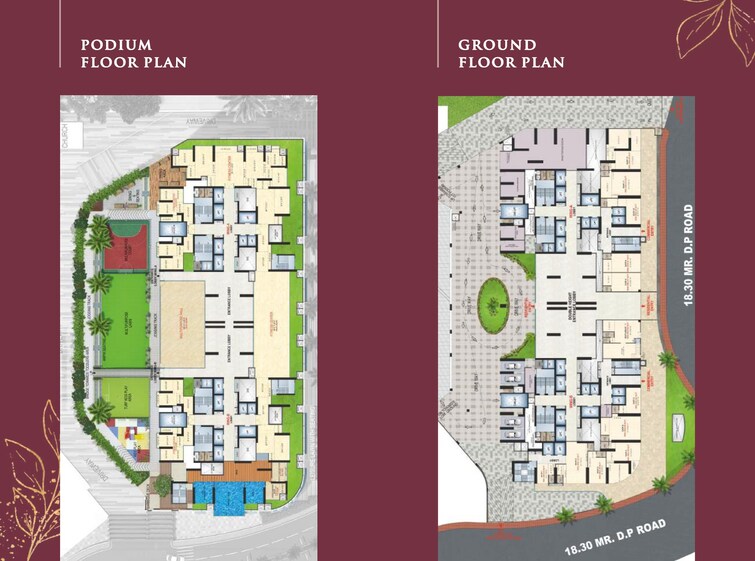 N Rose Northern Hills Floor Plans 1