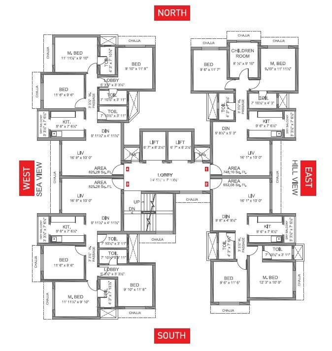 Nahalchand  Nl Himalaya Floor Plans