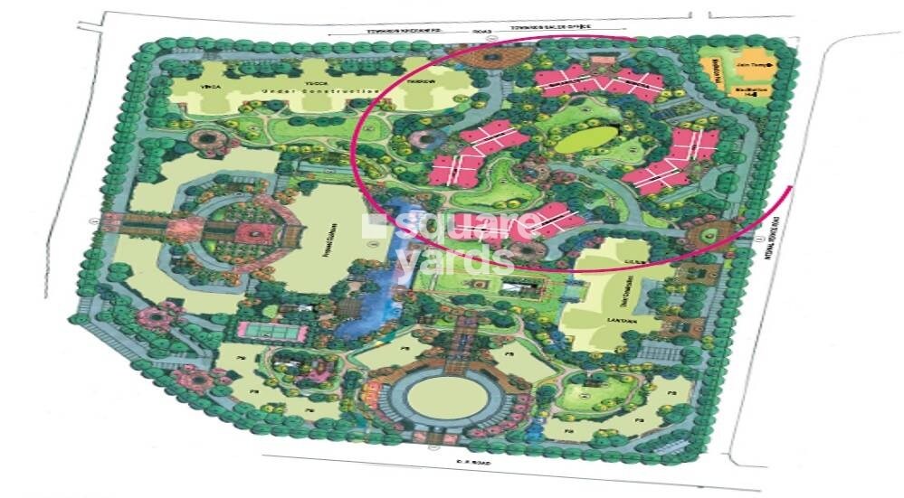 Nahar 8 Towers Master Plan Image