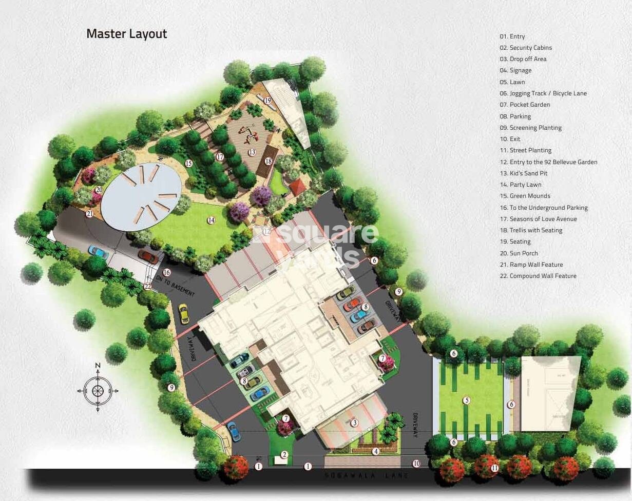 Nahar 92 Bellevue Borivali West Master Plan 1