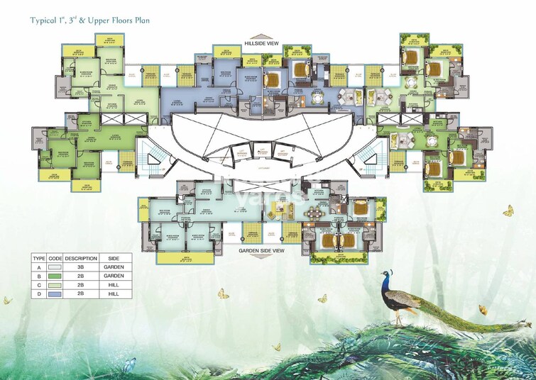 Nahar Amrit Shakti Yvonne Floor Plans