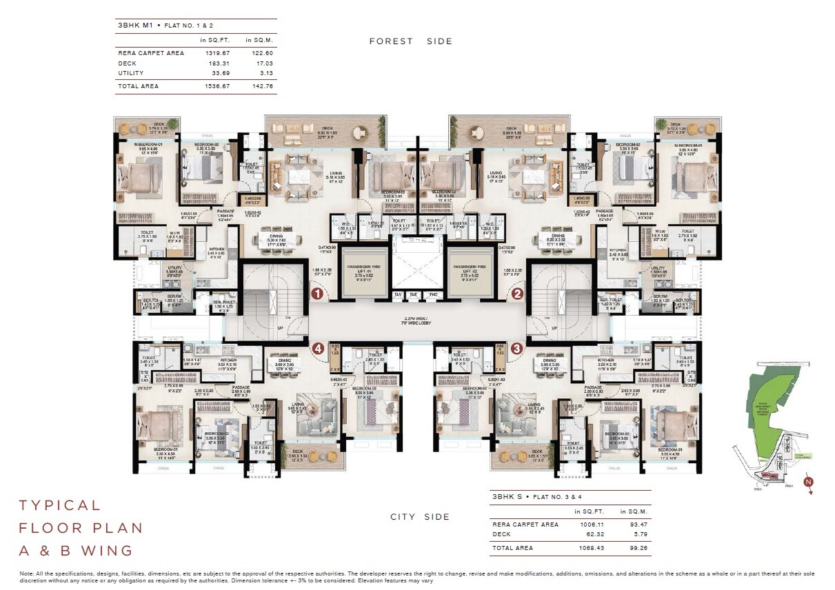 Nahar Chandi Valley Floor Plans 1