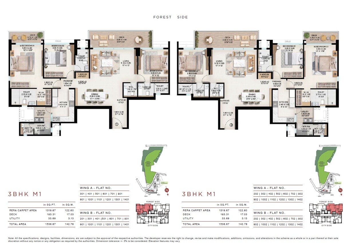 Nahar Chandi Valley Floor Plans 2