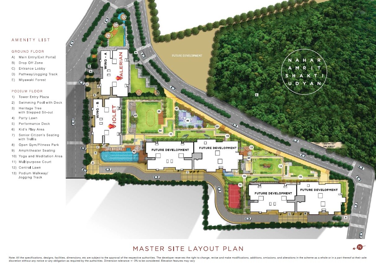 Nahar Chandi Valley Master Plan Image