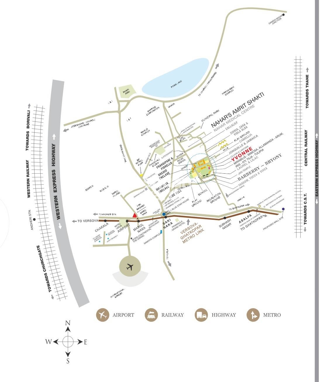 Nahar Lilium Lantana Location Image