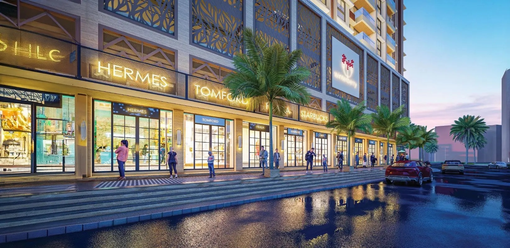 Nahar Winterberry Tower and Plaza