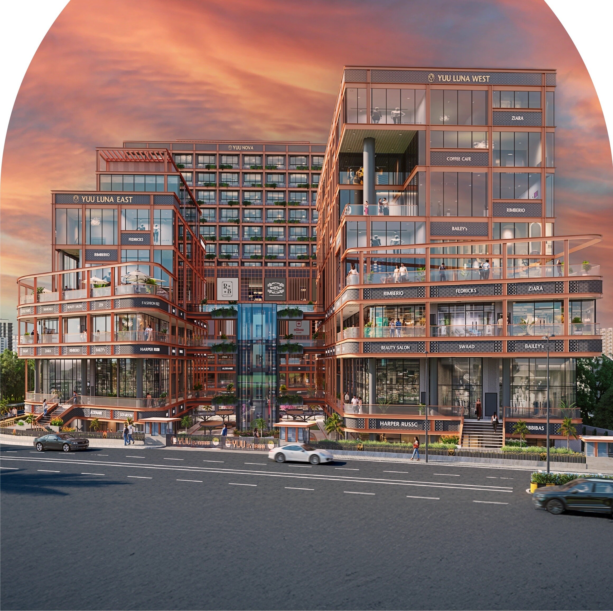 Nahar Yuu Nova Apartment Exteriors 1