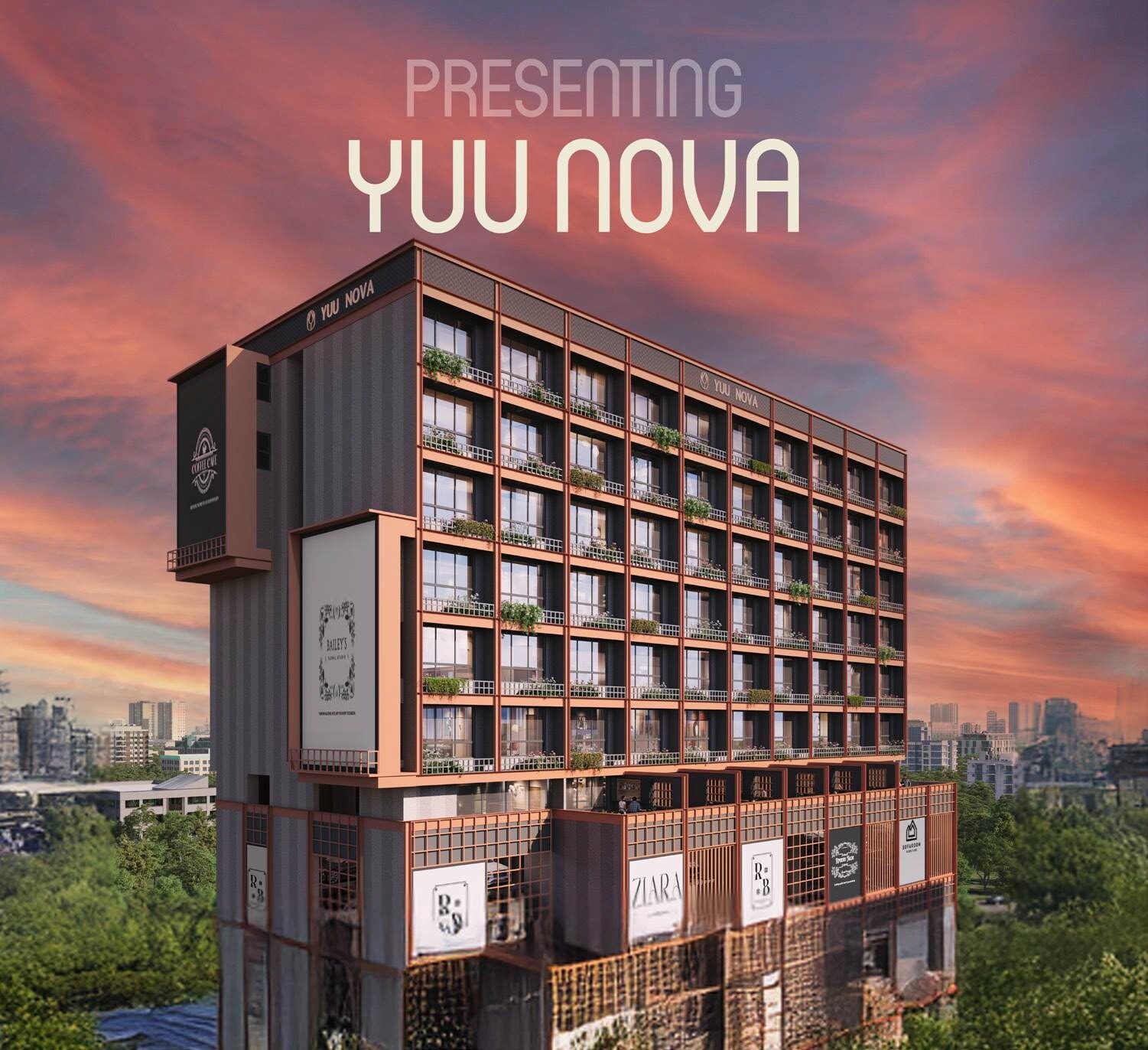 Nahar Yuu Nova Apartment Exteriors 2