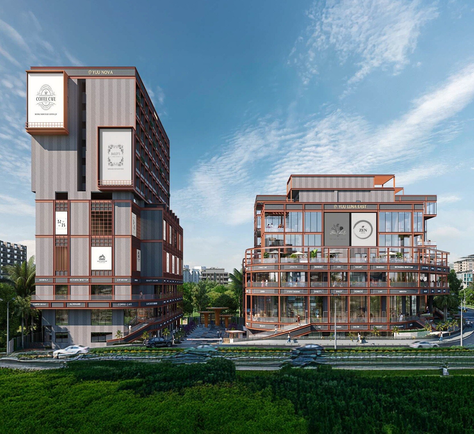 Nahar Yuu Nova Apartment Exteriors 4