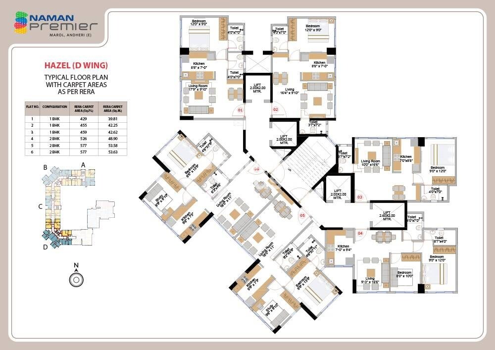 Naman Premier Floor Plans 4