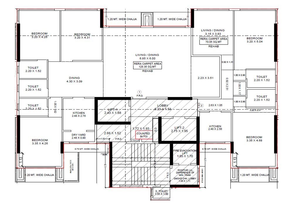 Namrata Apartment Floor Plans
