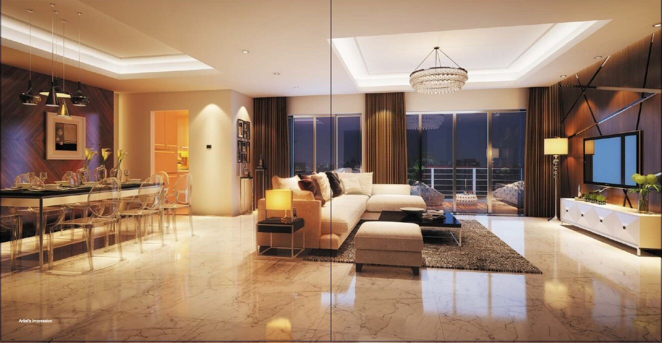 Nandivardhan Park Pallazzo Apartment Interiors