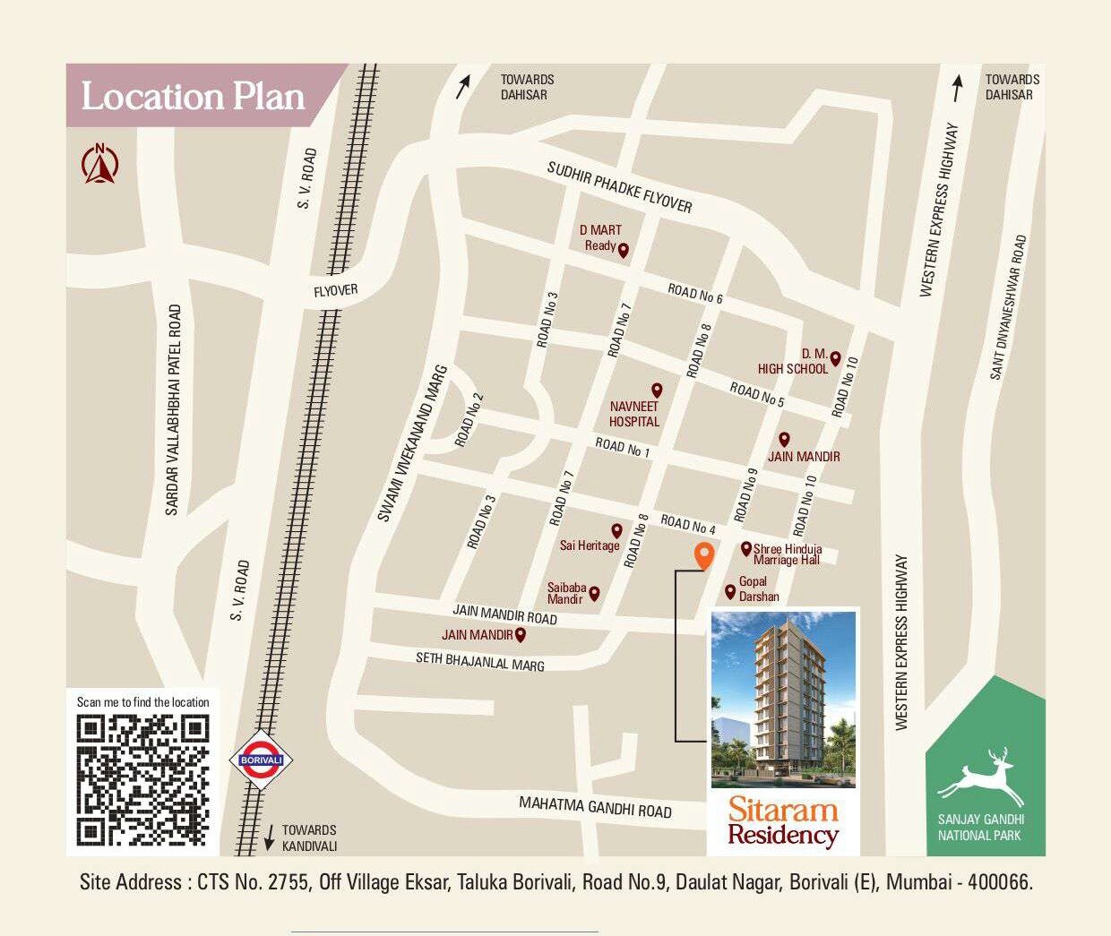 Narayan Sitaram Residency Location Image