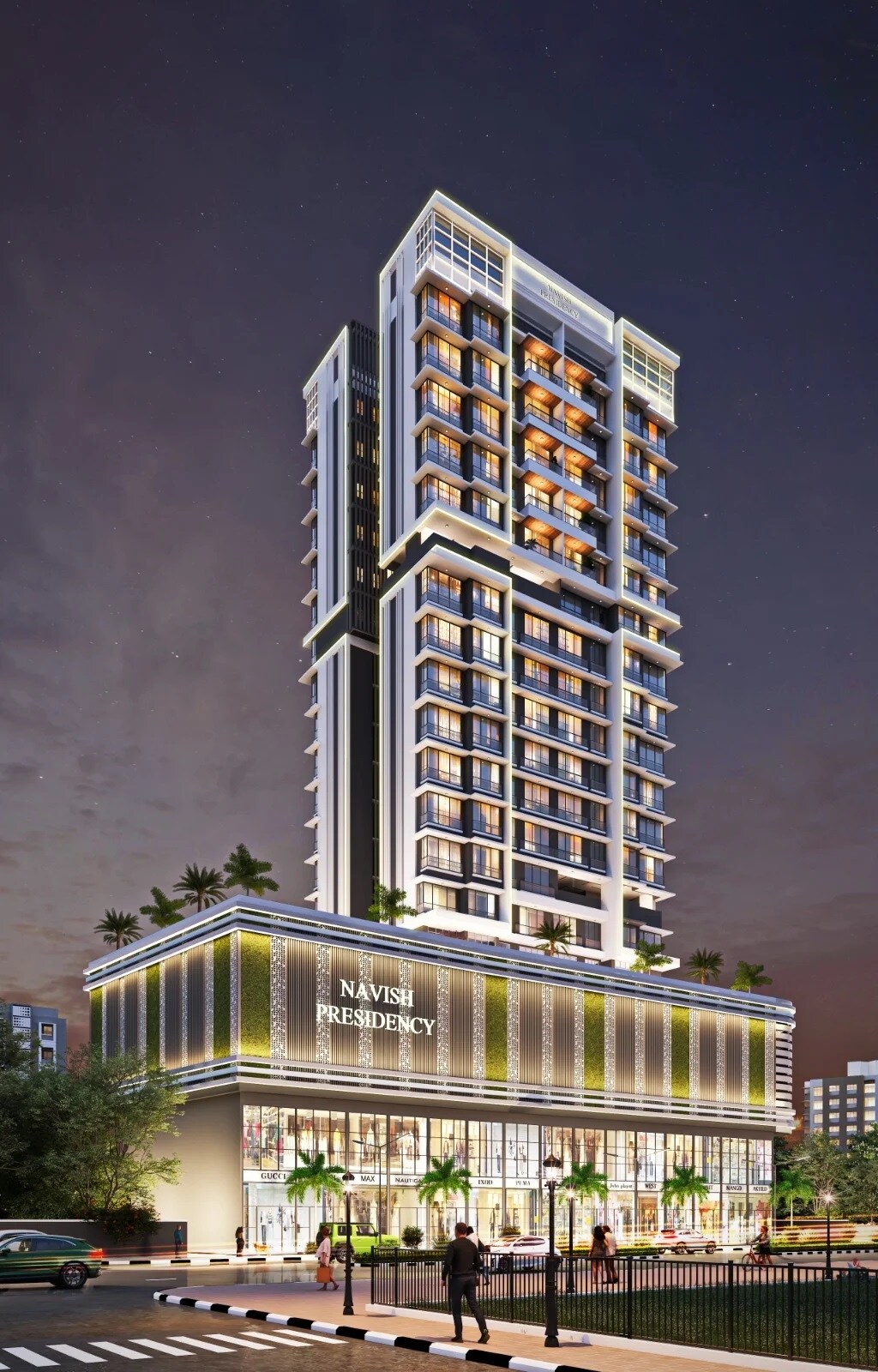 Navish Presidency Apartment Exteriors