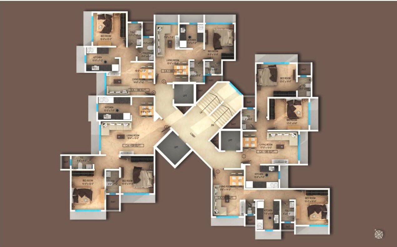 Navkar Devdatta Floor Plans