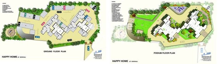 Navkar Happy Homes Master Plan Image