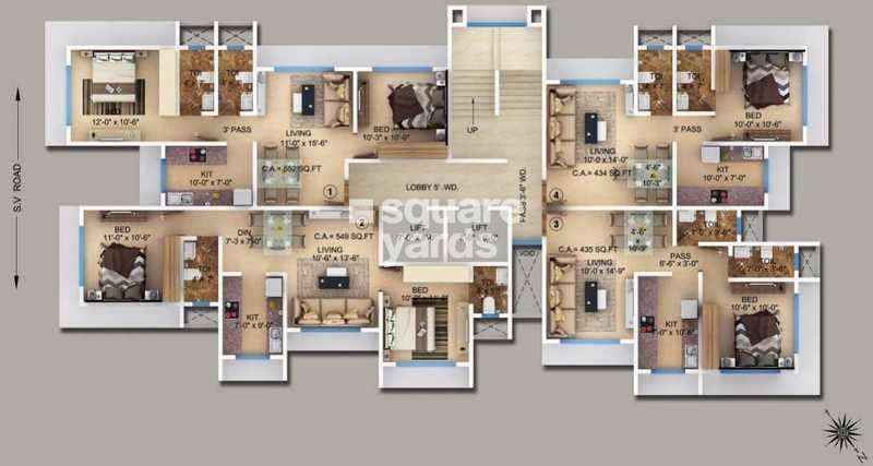 navkar manisha project floor plans1