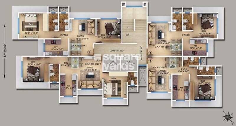 Navkar Manisha Floor Plans