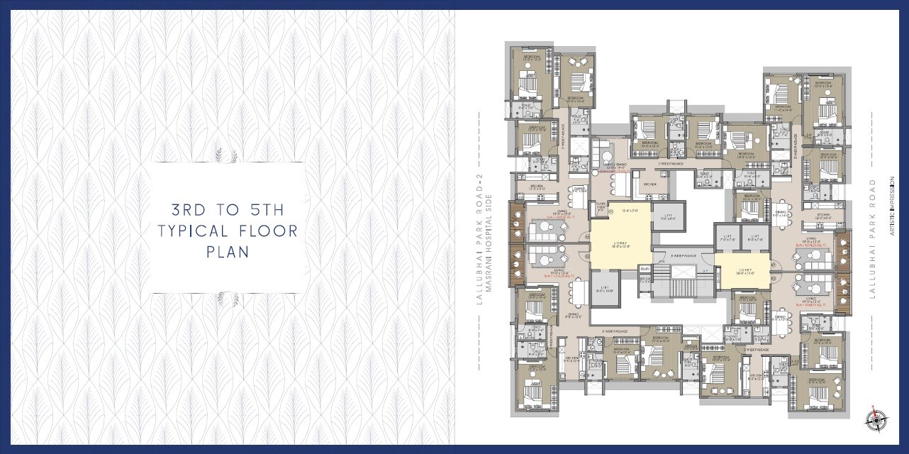 Navkar Shatrunjay Floor Plans