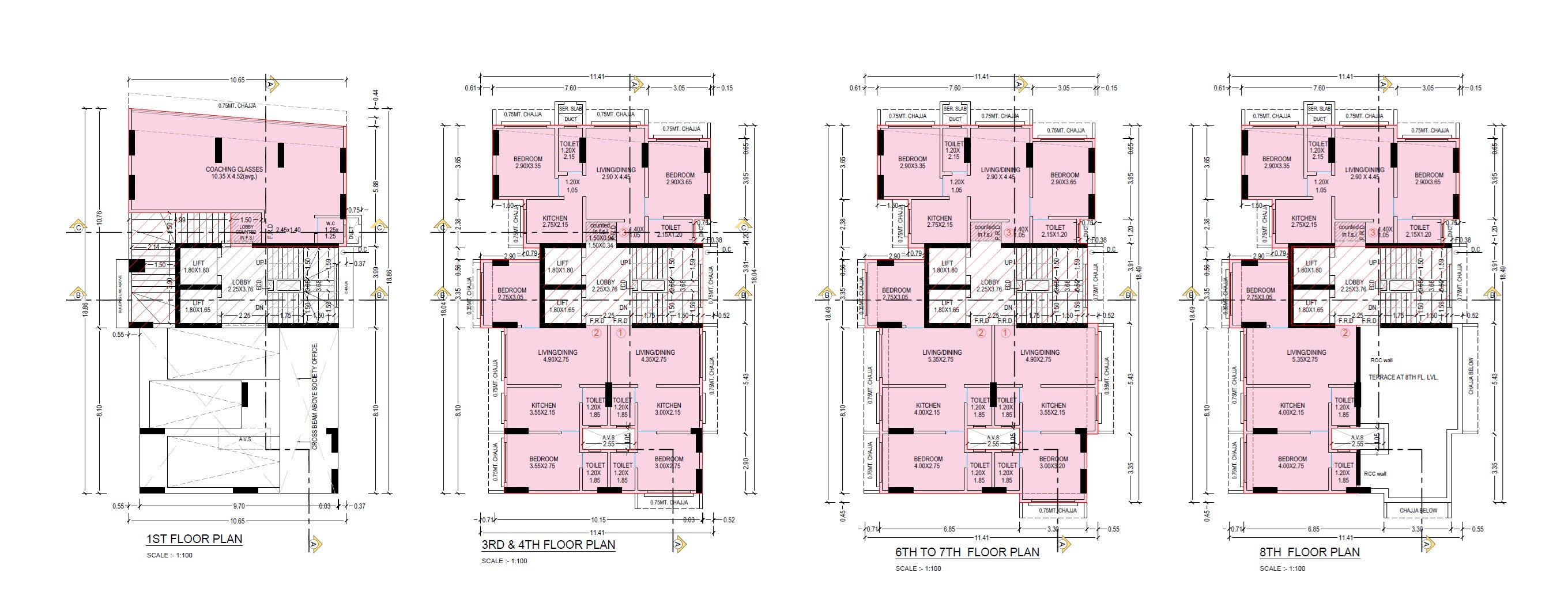 Navkarmik Shiv Ratnam Floor Plans
