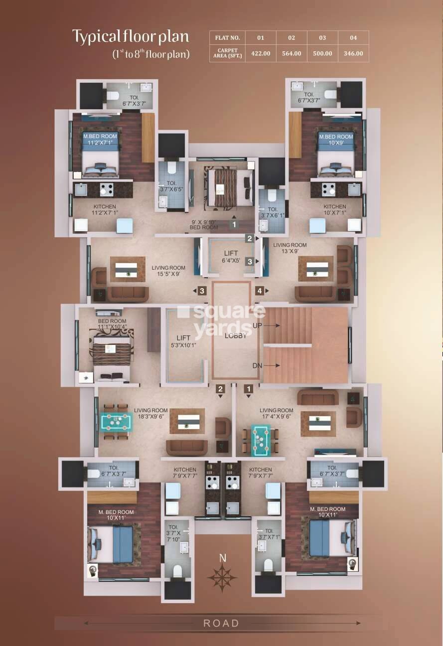 Navkarmik Shiv Shubharambh Floor Plans