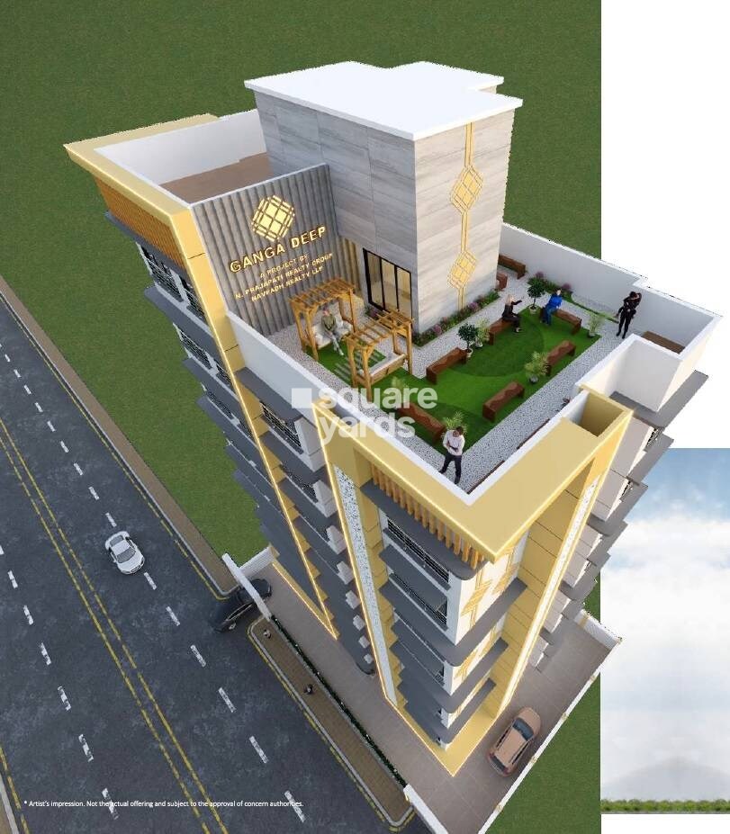 Navpadh Ganga Sadan Tower View