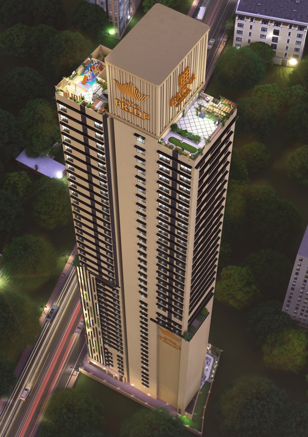 Navyug Bafna Pride Tower View