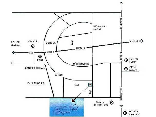 Neel Gagan CHS Andheri Location Image